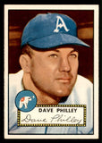 1952 Topps Baseball #226 Dave Philley A's EX-MT 544297
