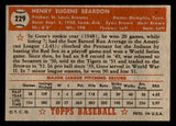 1952 Topps Baseball #229 Gene Bearden Browns EX-MT 544299