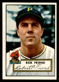 1952 Topps Baseball #233 Bob Friend Pirates EX-MT 544303