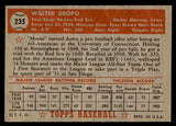 1952 Topps Baseball #235 Walt Dropo Red Sox EX+/EX-MT 544305