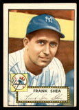 1952 Topps Baseball #248 Frank Shea Yankees EX 544318
