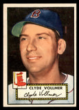 1952 Topps Baseball #255 Clyde Vollmer Red Sox EX-MT 544325