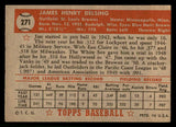 1952 Topps Baseball #271 Jim Delsing Browns EX-MT 544338