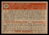 1952 Topps Baseball #278 Allie Clark A's EX+/EX-MT 544343