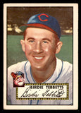 1952 Topps Baseball #282 Birdie Tebbetts Indians VG-EX 544347