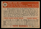 1952 Topps Baseball #284 Hank Arft Browns EX-MT 544349