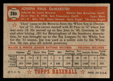 1952 Topps Baseball #286 Joe Demaestri Browns VG-EX 544351