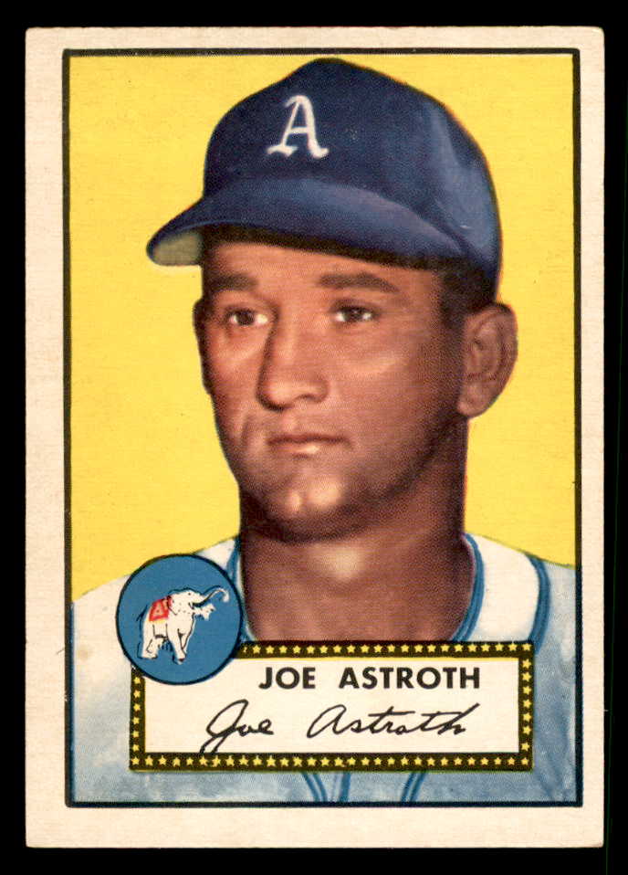 1952 Topps Baseball #290 Joe Astroth A's EX-MT 544355