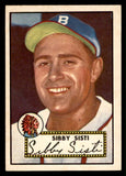 1952 Topps Baseball #293 Sibby Sisti Braves EX-MT 544358