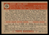 1952 Topps Baseball #296 Red Rolfe Tigers EX-MT 544361
