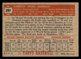 1952 Topps Baseball #297 Andy Seminick Reds EX-MT 544362