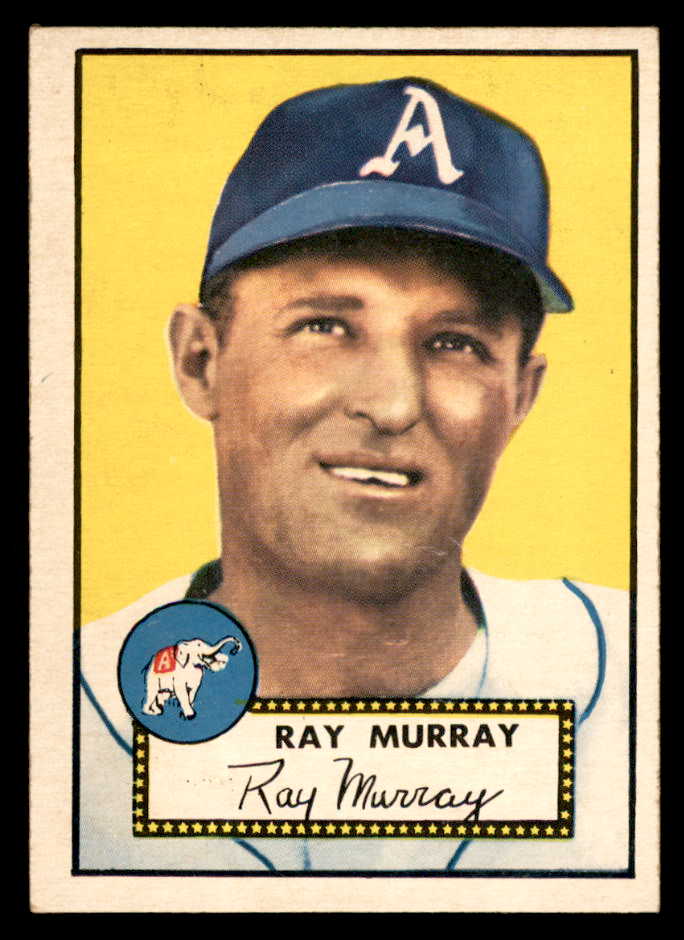 1952 Topps Baseball #299 Ray Murray A's EX-MT 544364