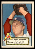 1952 Topps Baseball #306 Lou Sleater Senators EX-MT 544371