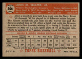 1952 Topps Baseball #306 Lou Sleater Senators EX-MT 544371