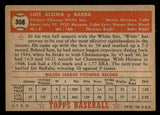 1952 Topps Baseball #308 Luis Aloma White Sox EX 544373