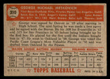 1952 Topps Baseball #310 George Metkovich Pirates EX+/EX-MT 544375