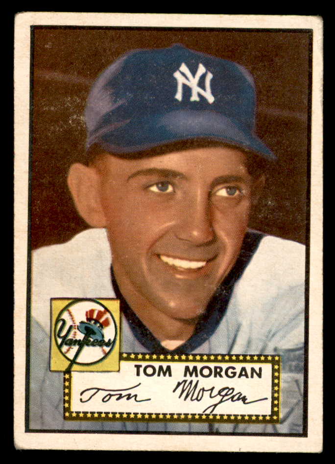 1952 Topps Baseball #331 Tom Morgan Yankees VG-EX 544379