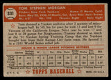 1952 Topps Baseball #331 Tom Morgan Yankees VG-EX 544379