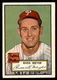 1952 Topps Baseball #339 Russ Meyer Phillies EX 544383