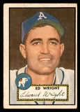 1952 Topps Baseball #368 Ed Wright A's VG-EX 544389