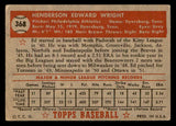 1952 Topps Baseball #368 Ed Wright A's VG-EX 544389
