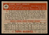 1952 Topps Baseball #401 Bob Schultz Cubs VG-EX 544400