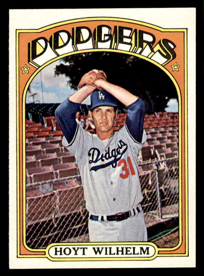 1972 Topps Baseball #777 Hoyt Wilhelm Dodgers EX-MT 544669