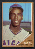 1962 Topps Baseball #025 Ernie Banks Cubs EX-MT 405313