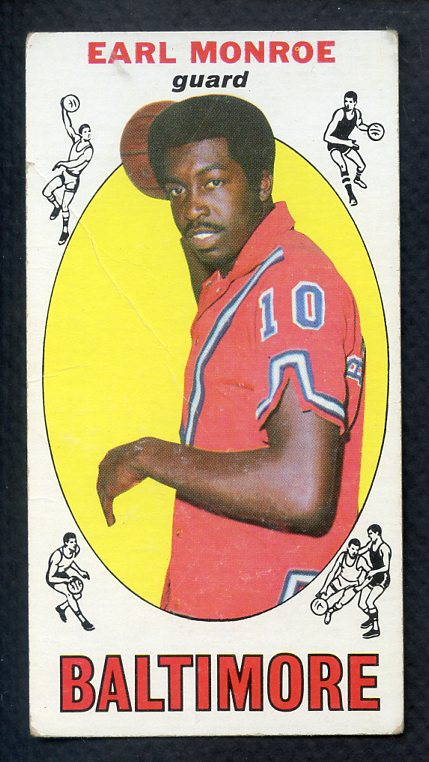 1969 Topps Basketball #080 Earl Monroe Bullets VG-EX 405451