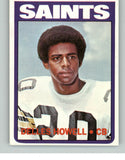 1972 Topps Football #321 Delles Howell Saints NR-MT 410916