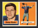 1957 Topps Football #031 George Blanda Bears NR-MT 414916