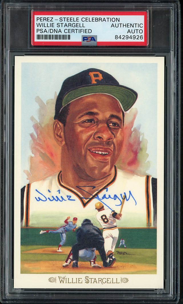 Perez Steele Celebration Willie Stargell Signed PSA/DNA 415175