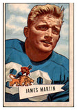 1952 Bowman Large Football #052 Jim Martin Lions VG-EX 415276