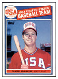 1985 Topps #401 Mark McGwire A's NR-MT 428732