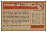 1954 Bowman Baseball #177 Whitey Ford Yankees VG 430139