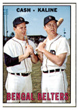 1967 Topps Baseball #216 Al Kaline Norm Cash VG-EX 430269