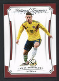 2018 National Treasures #002 James Rodriguez Columbia 17/50