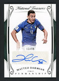 2018 National Treasures Penmanship #P-MDA Matteo Darmian Italy 13/99