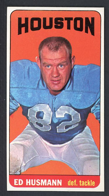 1965 Topps Football #079 Ed Hussmann Oilers NR-MT 431287