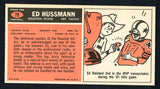 1965 Topps Football #079 Ed Hussmann Oilers NR-MT 431287