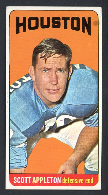 1965 Topps Football #066 Scott Appleton Oilers EX 431316