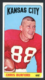 1965 Topps Football #096 Chris Burford Chiefs EX 431321