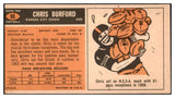 1965 Topps Football #096 Chris Burford Chiefs EX 431321