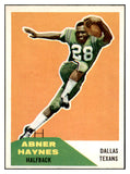 1960 Fleer Football #073 Abner Haynes Texans GD-VG trimmed 431665
