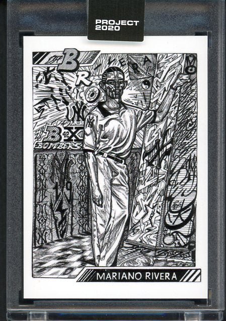 Topps Project 2020 #091 Mariano Rivera Yankees JK5 431795