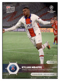 2021 Topps Now #061 Kylian Mbappe PSG 432091