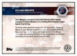 2021 Topps Now #061 Kylian Mbappe PSG 432091