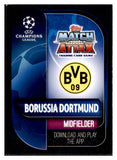2019 Topps Match Attax #CDOR Axel Witsel Dortmund 432343