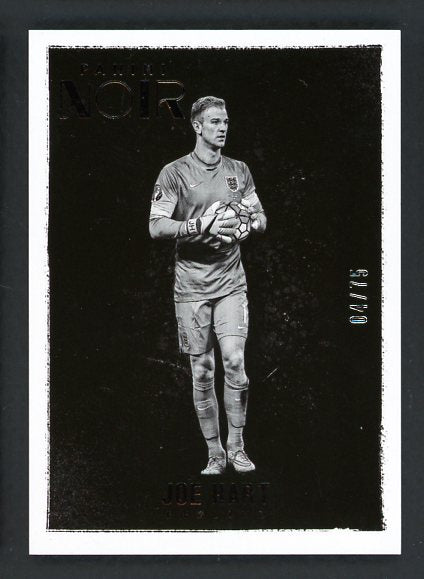 2016 Panini Noir Black & White #029 Joe Hart England 4/75 432561