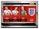 2016 Panini Prizm Combo Triple #006 Wayne Rooney Joe Hart Gary Cahill 433108